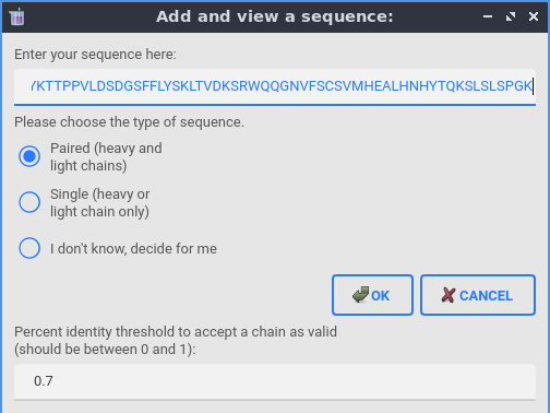 Add sequence